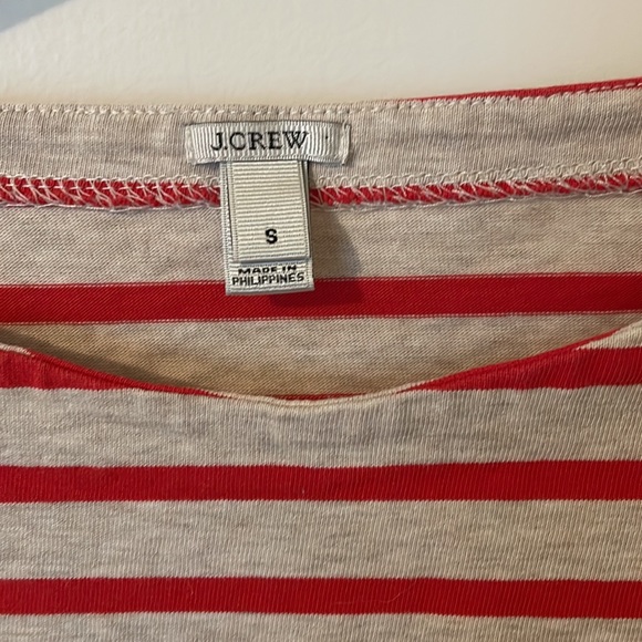 JCrew boatneck nautical stripe tee - Picture 2 of 4